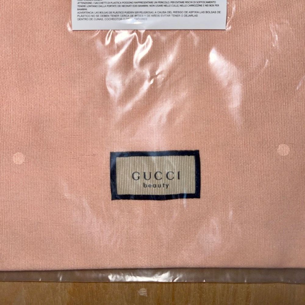NWT Gucci Beauty Drawstring Pouch - Picture 4 of 5